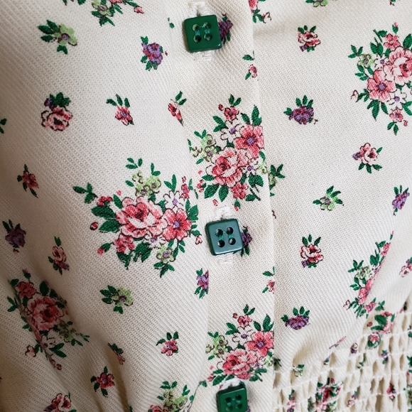 Vintage Upstairs Closet Floral Print Top - Picture 11 of 16